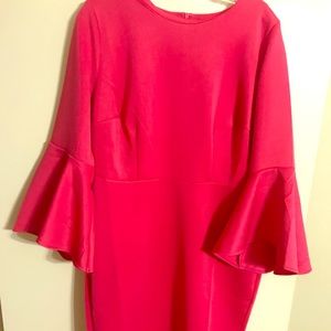 NWT ELOQUII flare sleeve scuba dress size 14